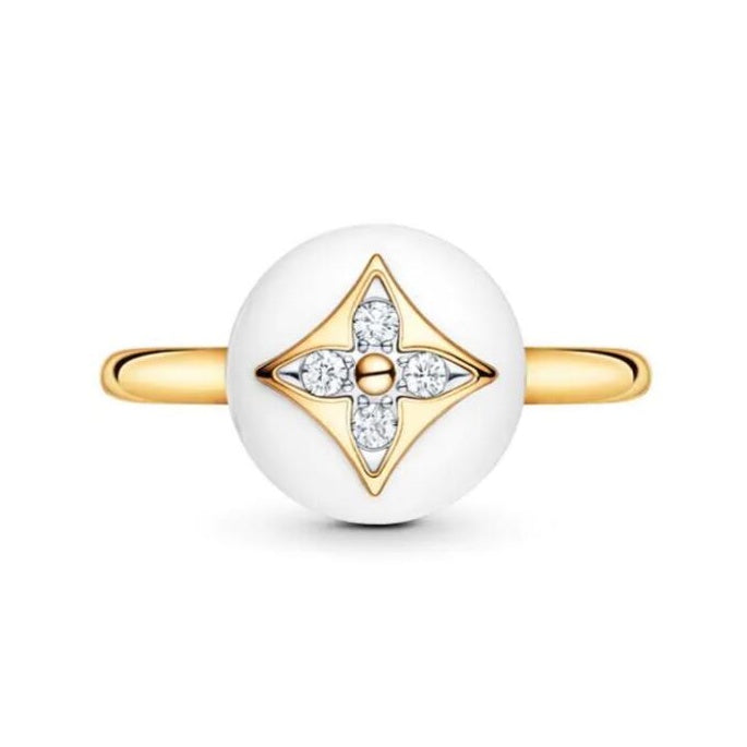 LV-Q9L99J round head agate arm plum dart ring