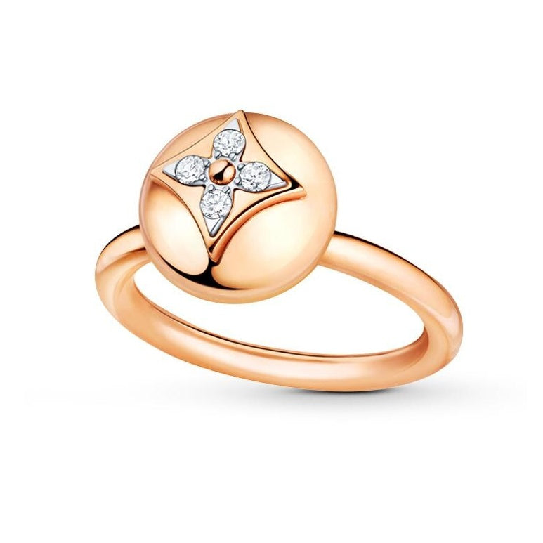 LV-Q9M01K plum blossom dart ring