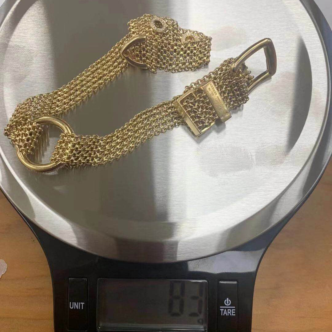 AiHshi-H211228B Diamond Buckle Belt Buckle Activity Bracelet