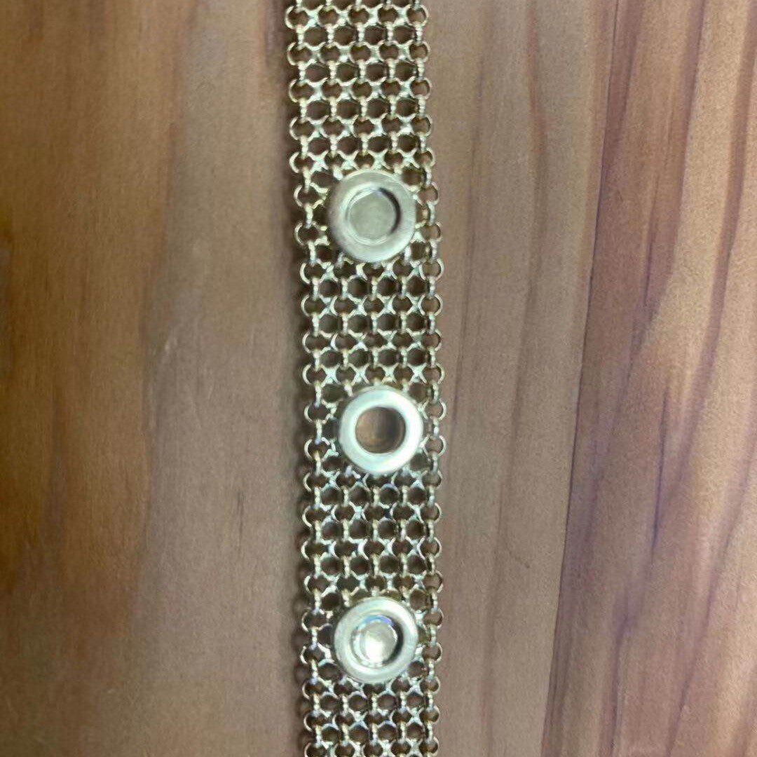 AiHshi-H211228B Diamond Buckle Belt Buckle Activity Bracelet