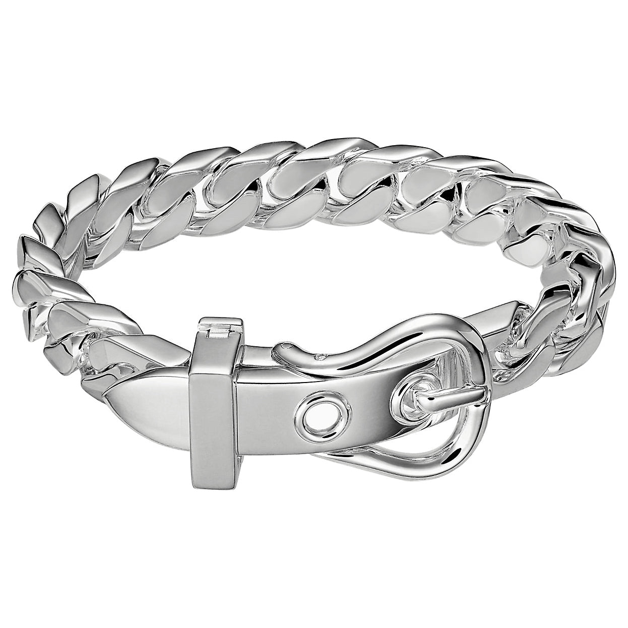 AiHshi-H116409B light gold belt denim chain bracelet