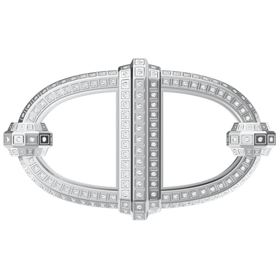 AiHshi-H151438T full diamond Japanese lettering belt buckle