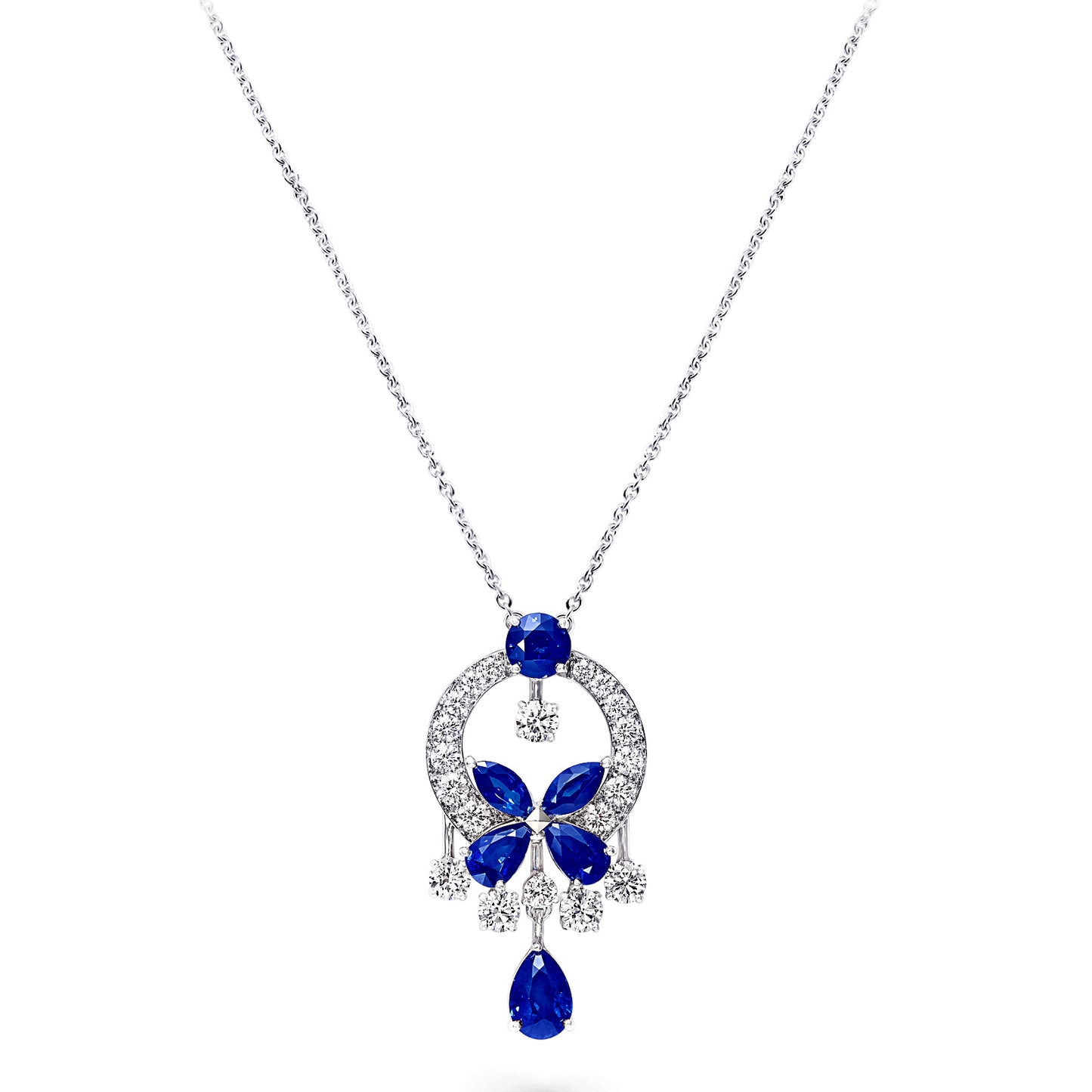 GLF-RGP271蝴蝶马眼石翅膀吊坠