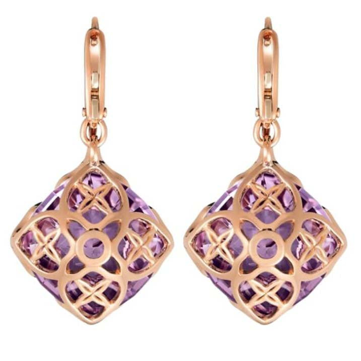 XB-839221-5002 four-leaf clover earrings