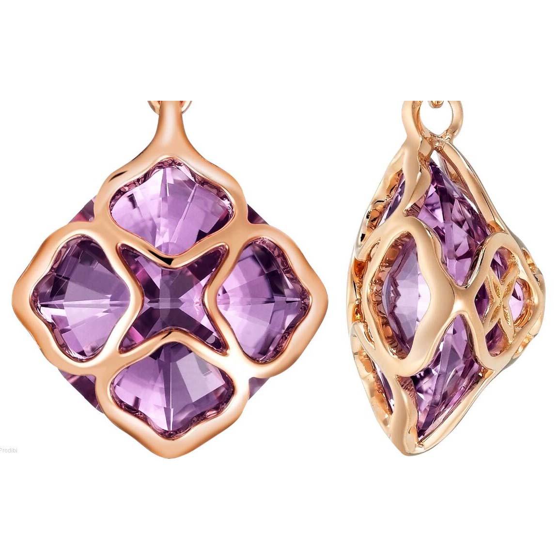 XB-839221-5002 four-leaf clover earrings