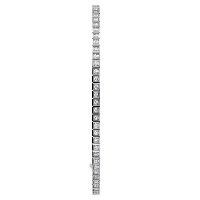 XB-857702-1012 plaid full diamond bracelet