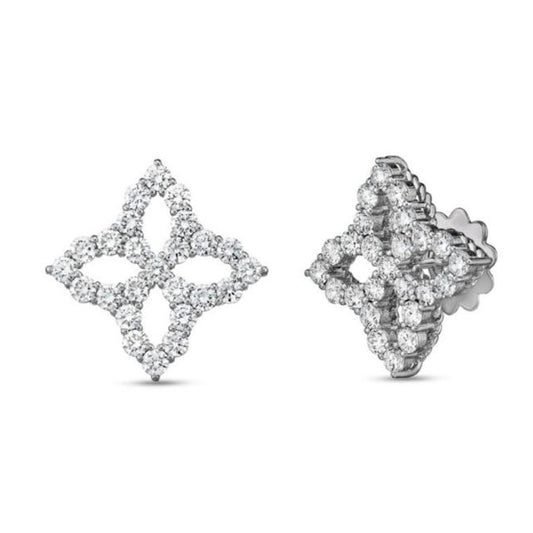 LBT-ADR888EA1498 20mm镂空镶钻飞镖系列耳钉