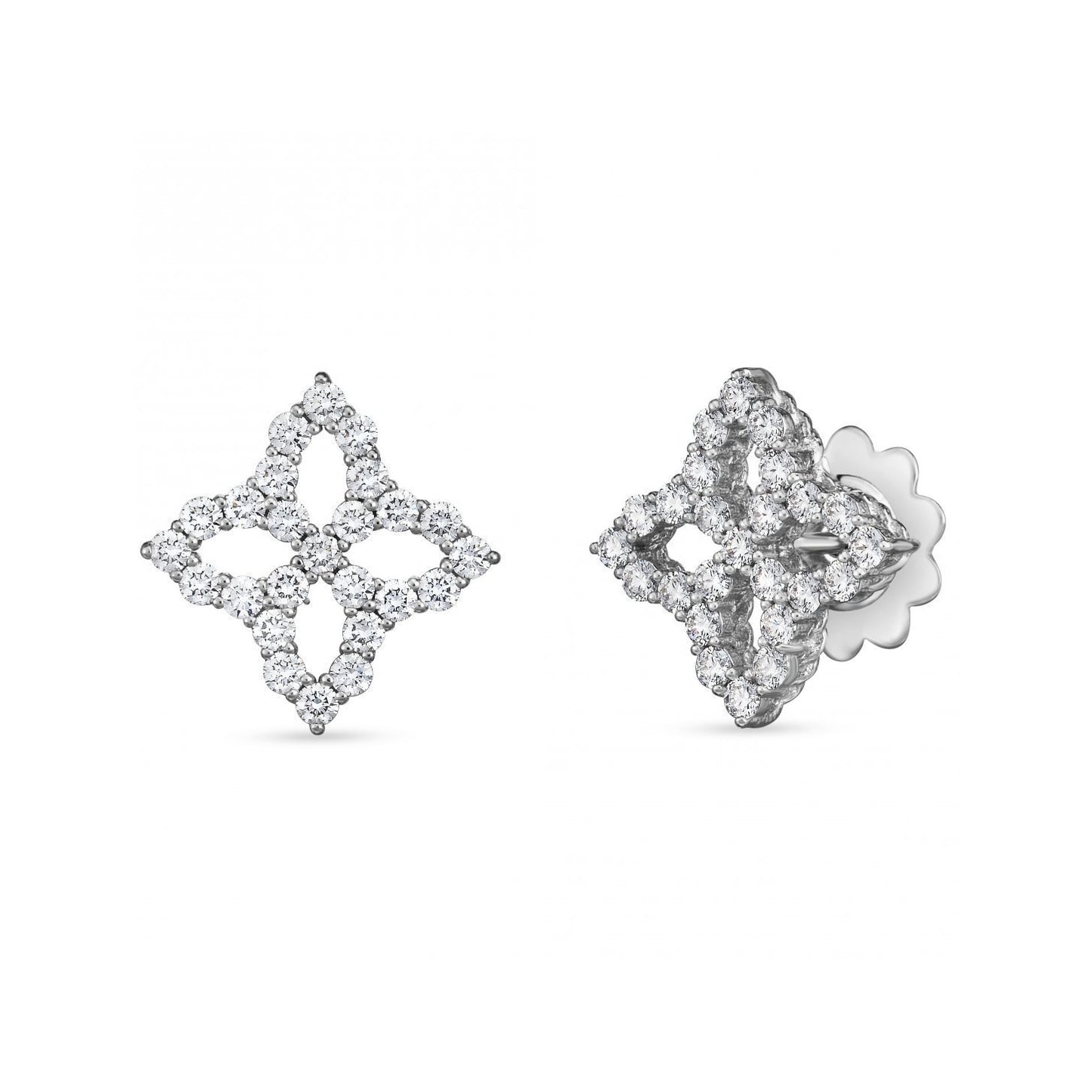 LBT-ADR888EA1497 15mm镂空镶钻飞镖系列耳钉、