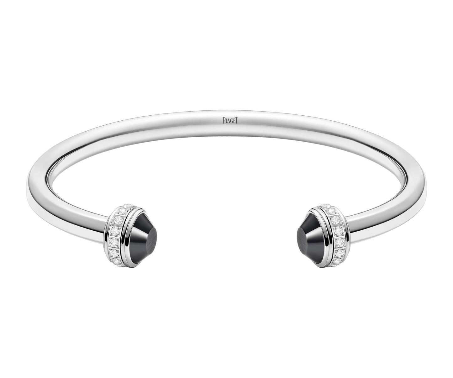 BJ-G36PG300 turn-open ceramic head diamond bracelet