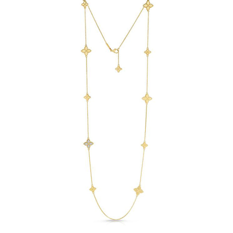 LBT-ADR777CL2839扭绳四叶草花项链