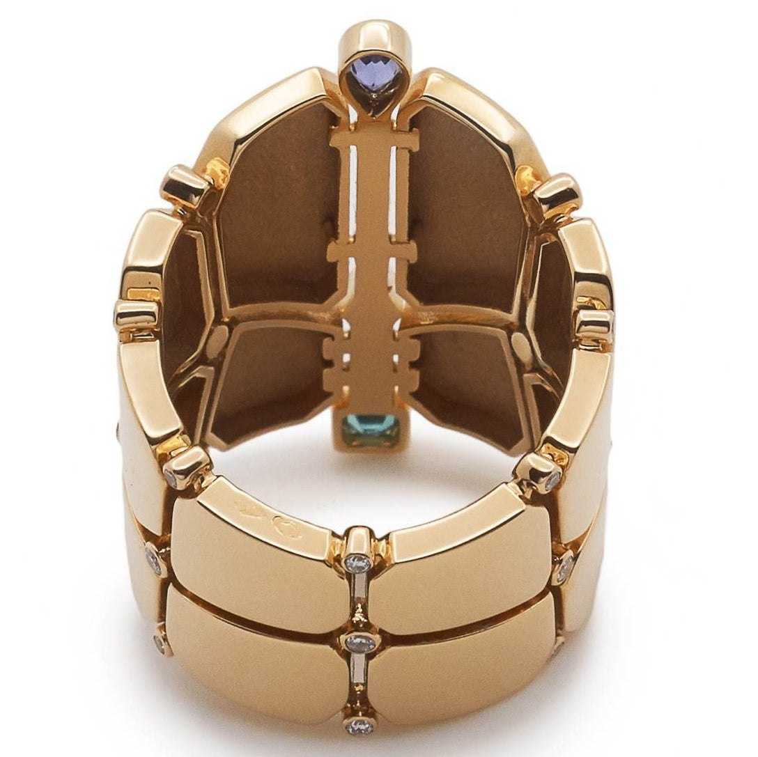 AiH Shi-H350379B Nile Crocodile Ring 14#