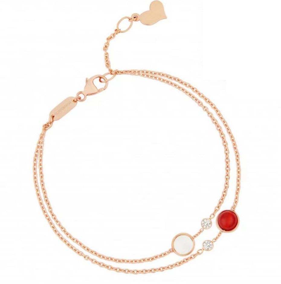 BJ-G36PH900 two-color stone turn bracelet