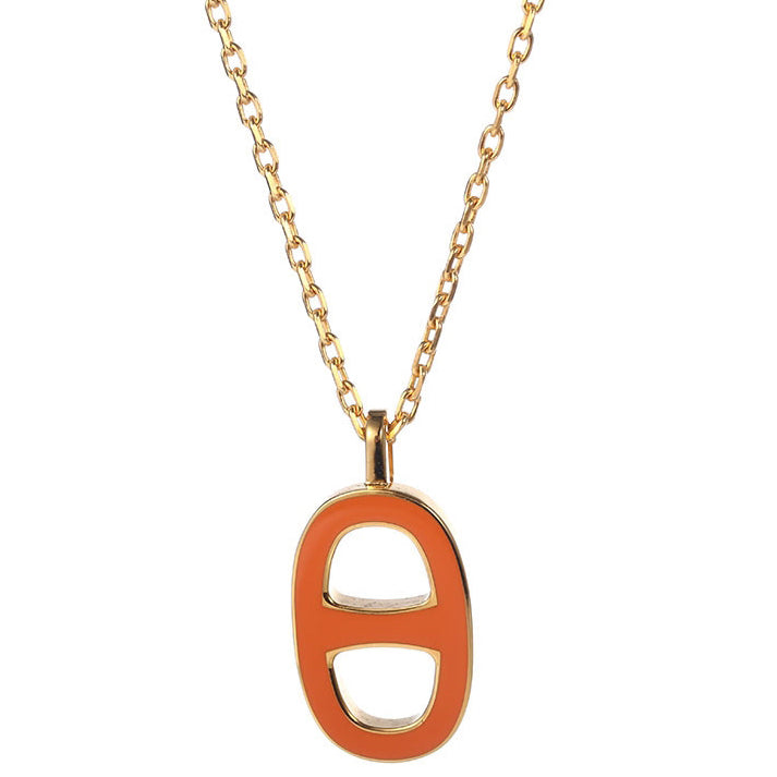 AiHshi-H143003F pig nose glue Japanese pendant