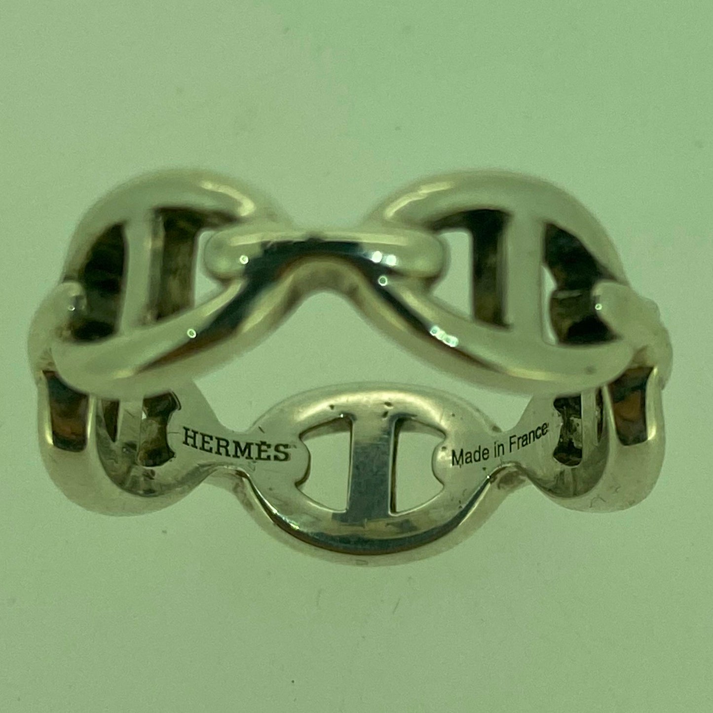 AiHshi-H109507B 7.4mm guest version pig nose light gold day ring 14#