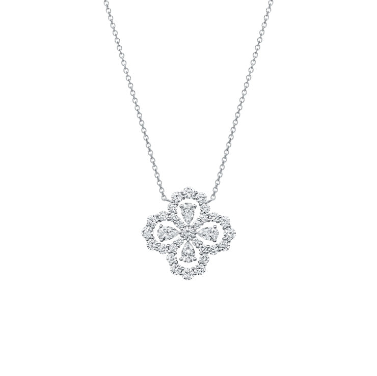 HW-PEDPPRPMEL5C Extra Small Diamond Tie Chain Pendant