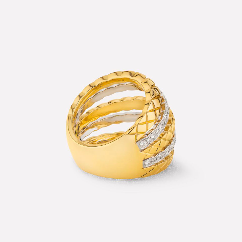 XNE-J11335 half-mounted prong ring