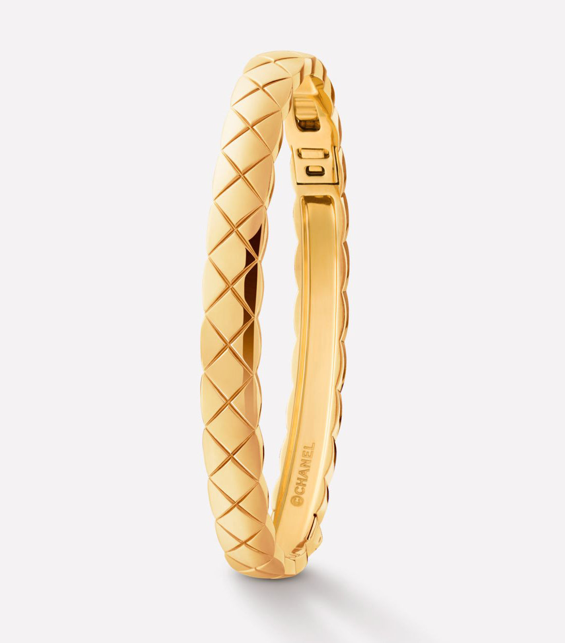 XNE-J11139 6.7mm light gold cross bracelet