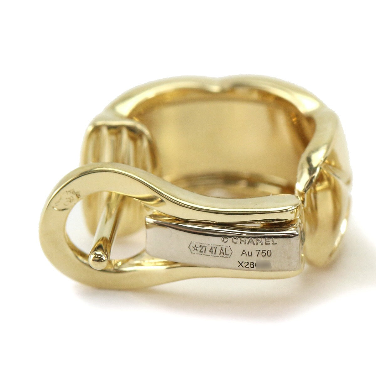 XNE-J11134 light gold crotch ear clip