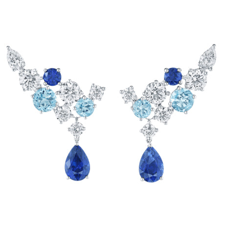 HW-EADPPSDRSPC diamond stud earrings