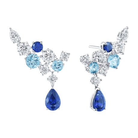 HW-EADPPSDRSPC diamond stud earrings