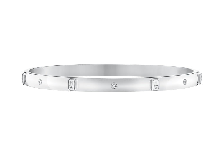 HW-BADWRD7MHWL-logo bracelet