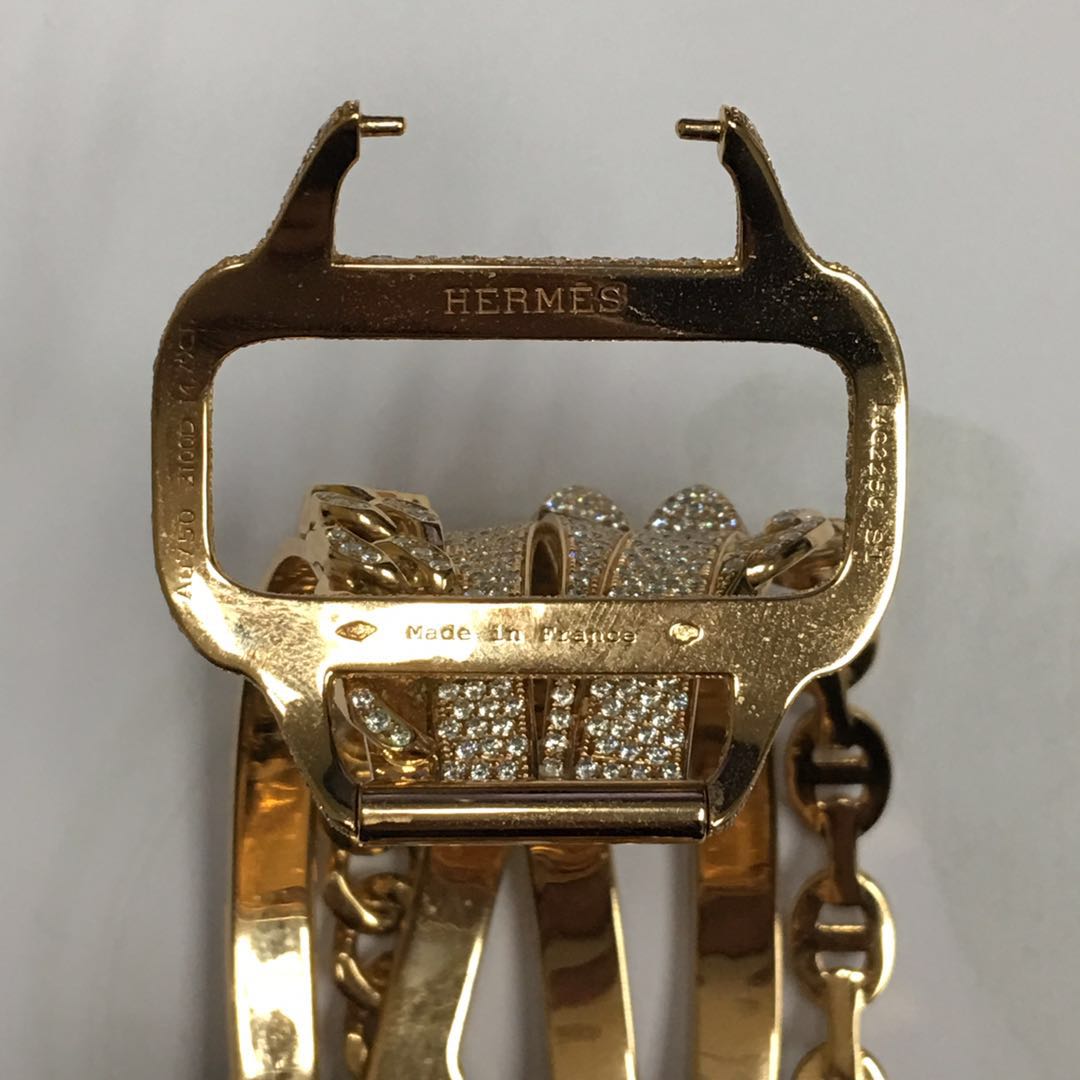 爱H仕-H213409B满钻组合手镯 客版