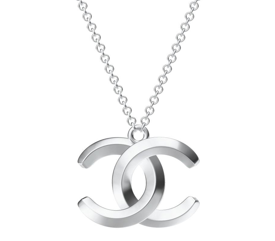 XNE-CNCP044 21mm Sword Spine Double C Pendant