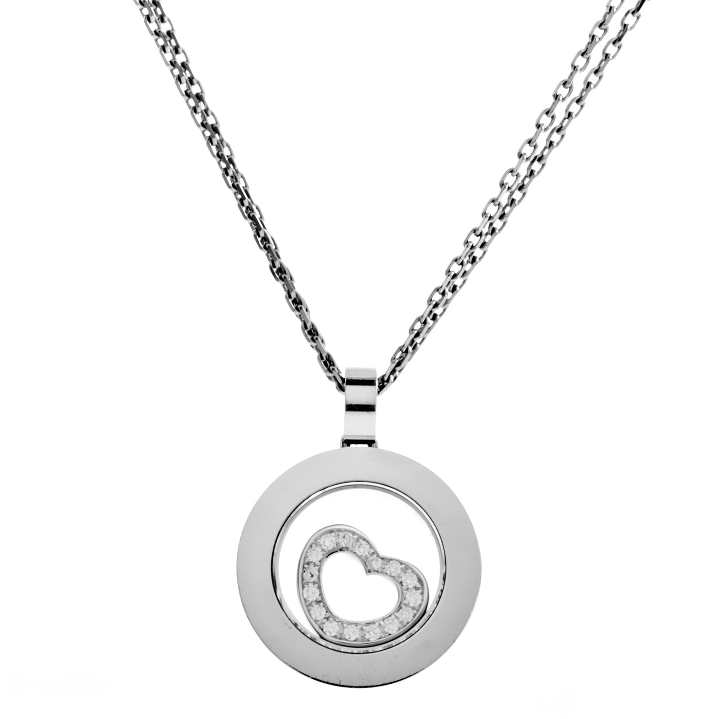 XB-795747-1001 ring movable heart pendant