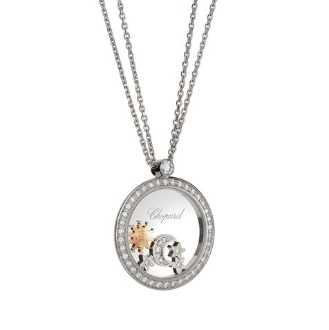 XB-799450-1401 glass sun star and moon pendant