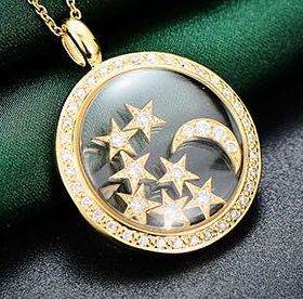 XB-XL365760 Star Moon Pendant