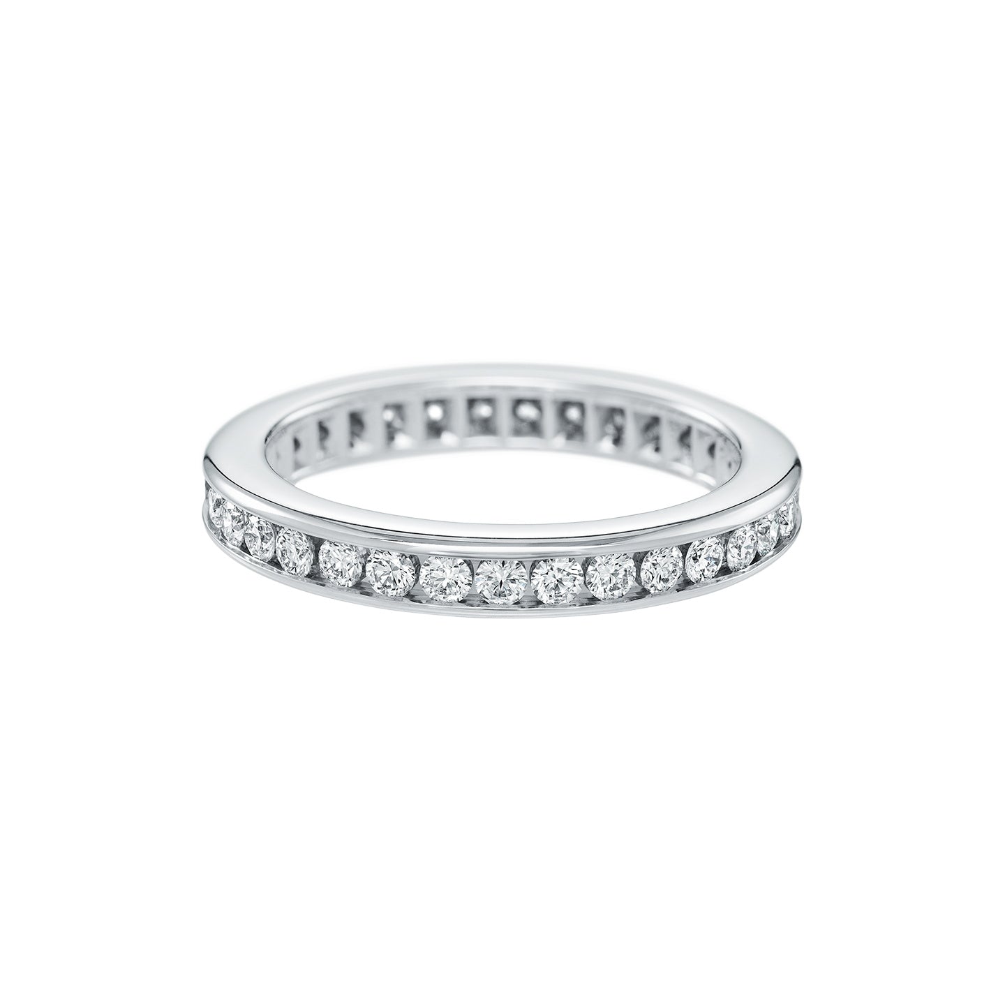 HW-WBDPRDC02C02 forced strip ring with a circle of diamonds