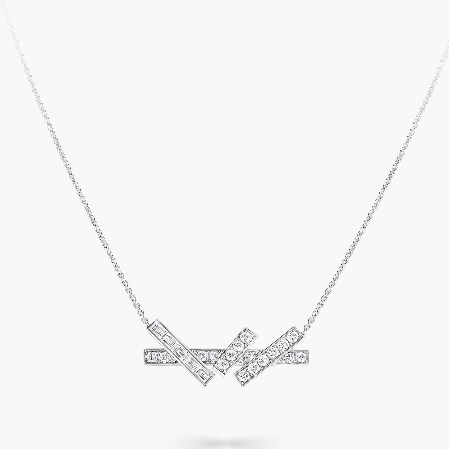 GLF-RGP779梯方条条拼栓链项链