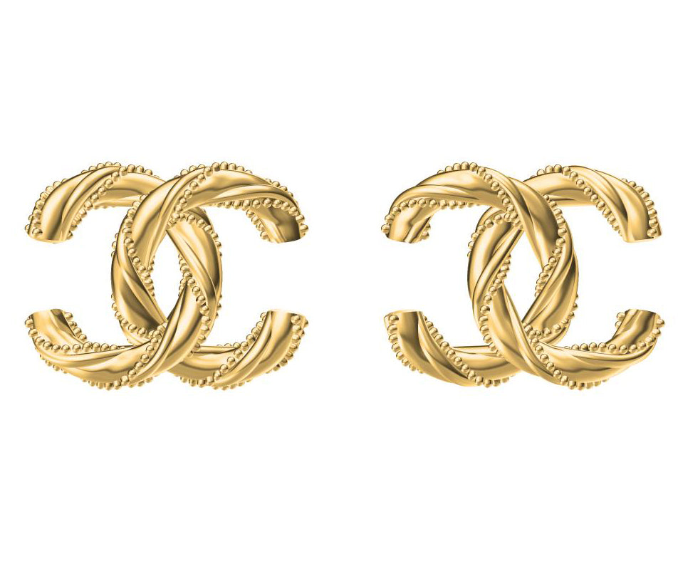 XNE-CNCENS002 Double C earrings