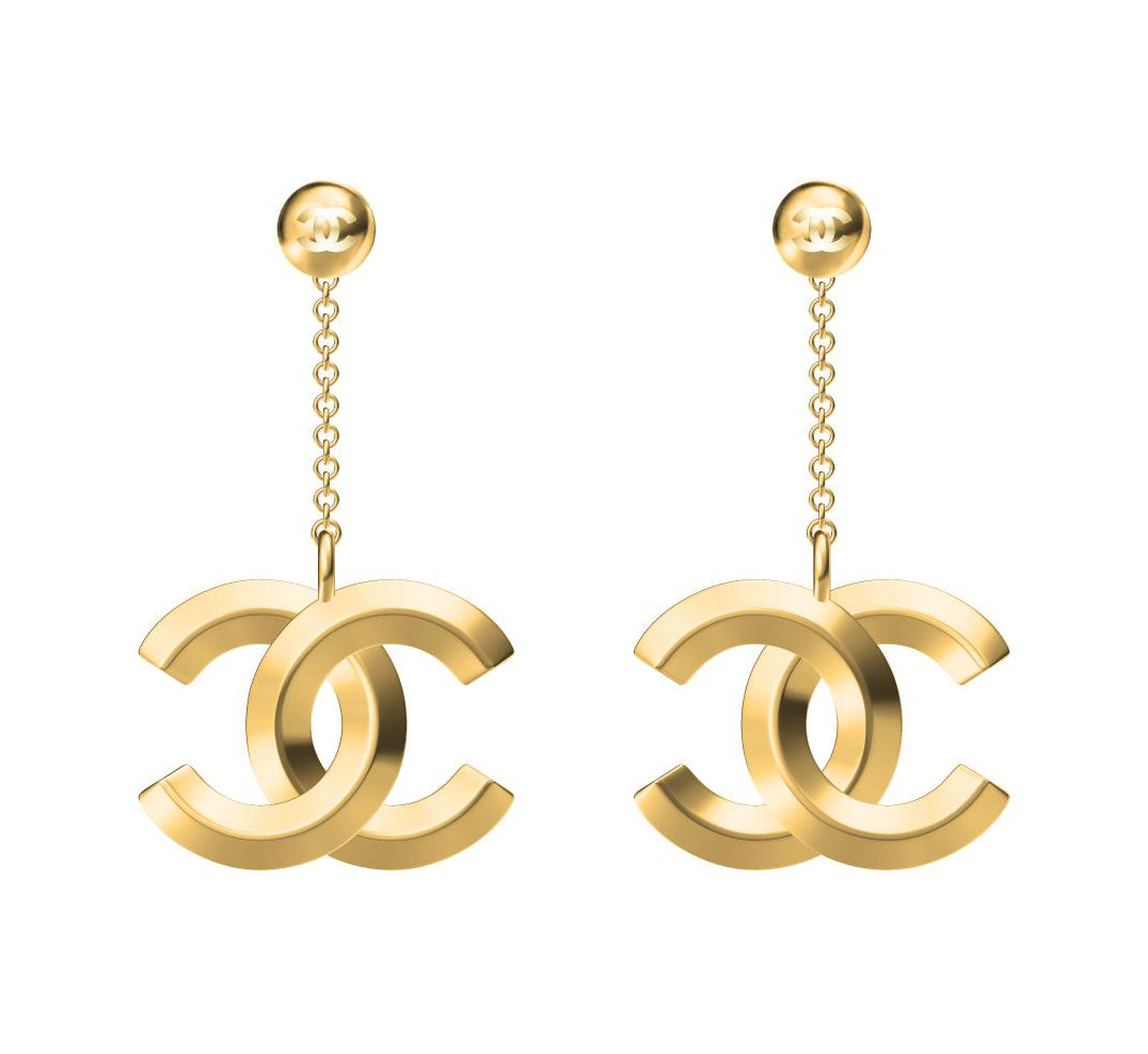 XNE-CNCEJJM001 15mm double C earrings