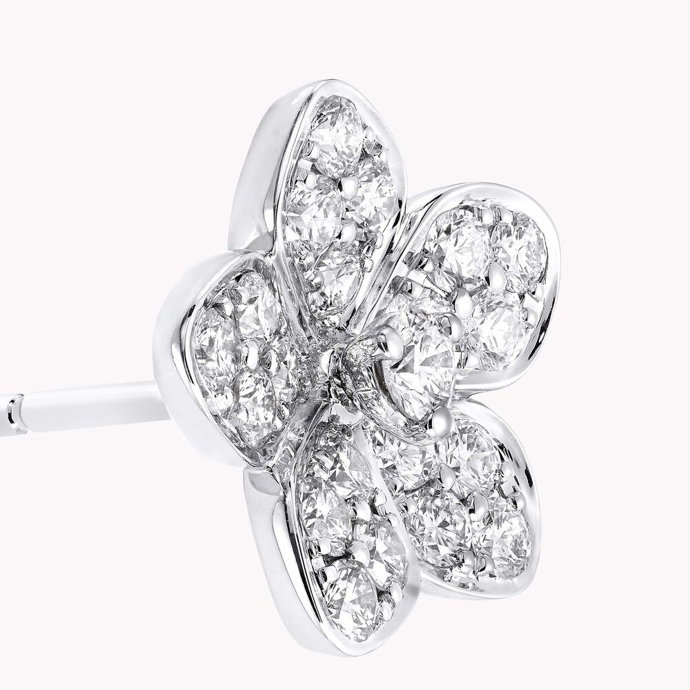 GLF-RGE1666 five-leaf flower earrings