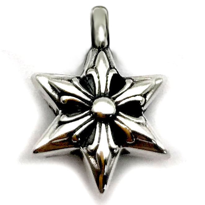 KLX-XL29867630 light gold six-pointed star pendant