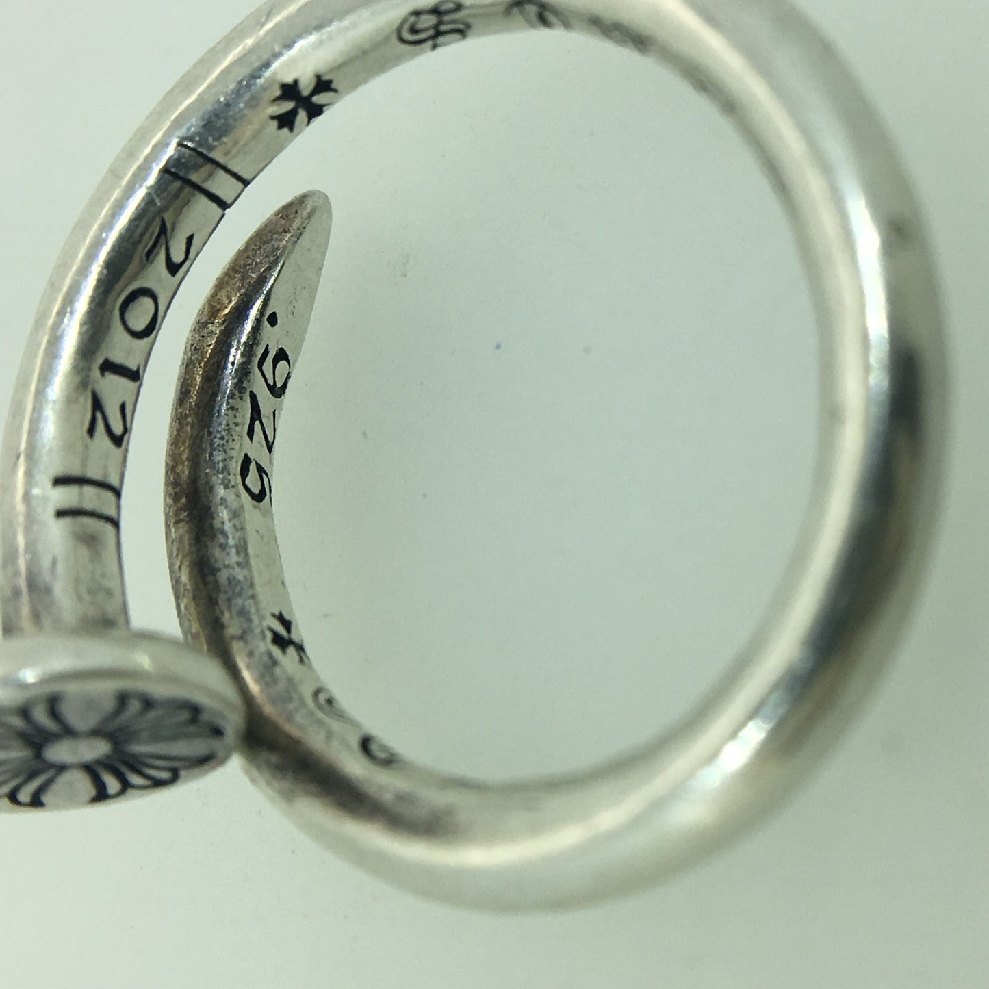 KLX-JZ56924937 guest version light gold nail ring 17#