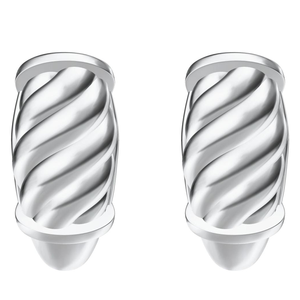 KLX-ES43448768 light gold corner earrings