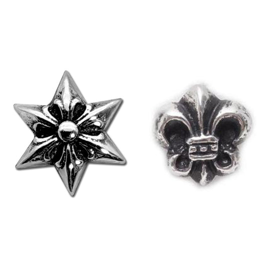 KLX-ES51965398 guest version light gold butterfly star earrings