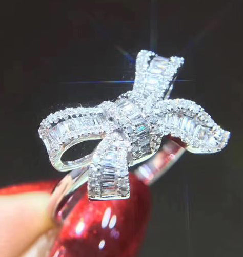 XNE-J47738 ribbon bow ring