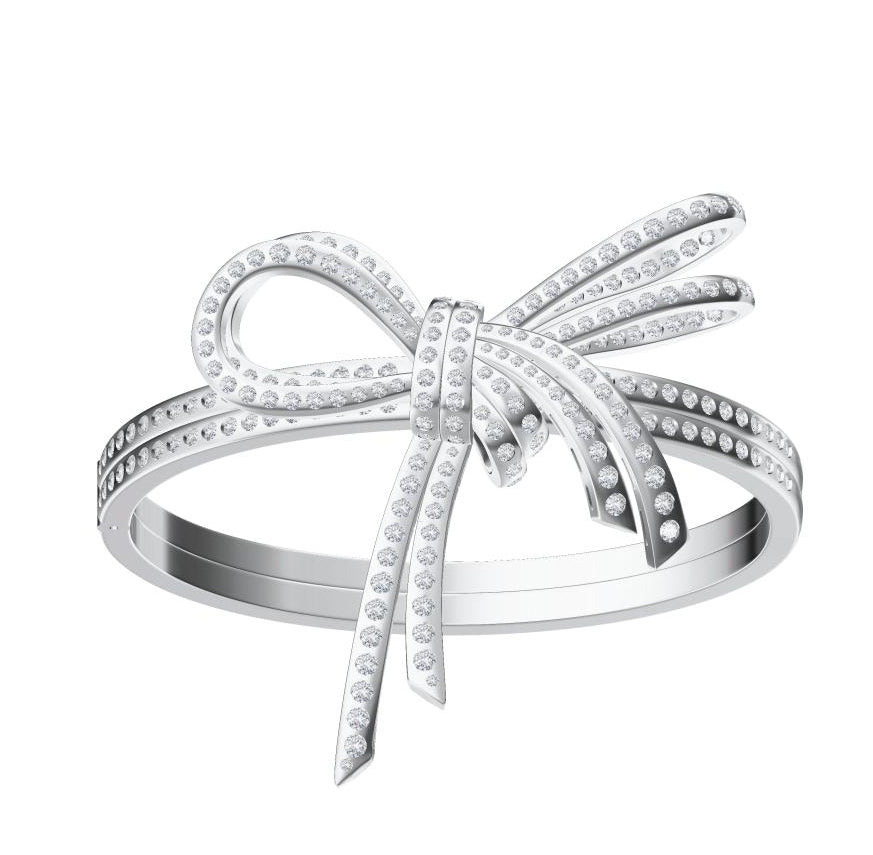 XNE-J94012 bow full diamond bracelet