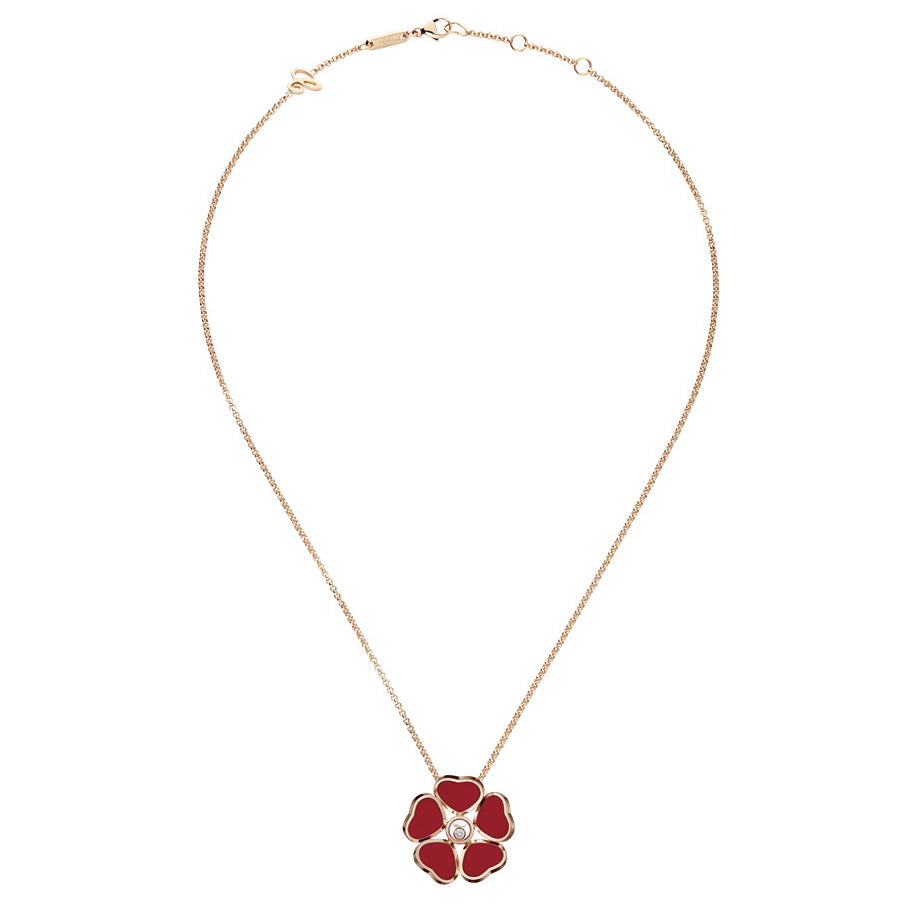 XB-79A085-5811 Five-flower heart-shaped pendant