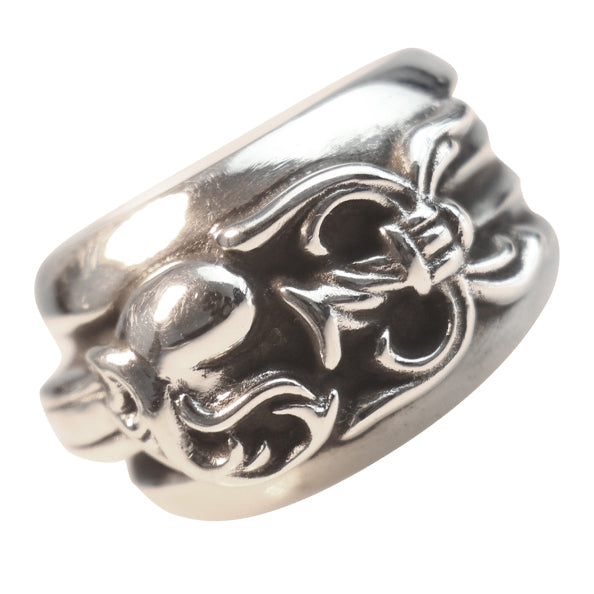 KLX-JZ371985 light gold retro long sword ring 14.5#