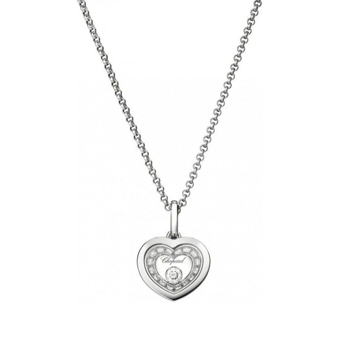 XB-B797790-1001 Heart-shaped single barrel pendant