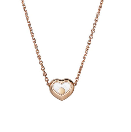 XB-81A054-5001 heart-shaped light gold middle solitaire diamond
