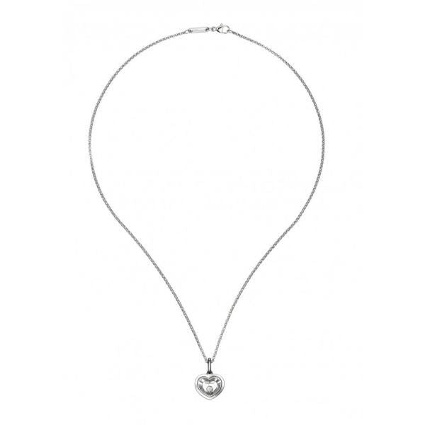 XB-797773-1001 single barrel heart-shaped single diamond pendant