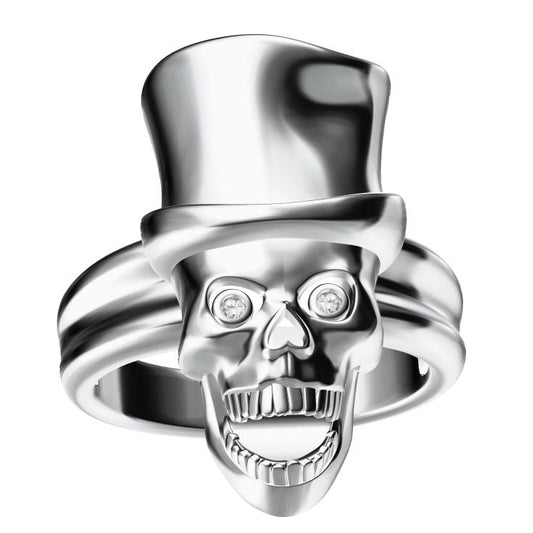 KLX-JZ87656551 hat skull ring 19.5#