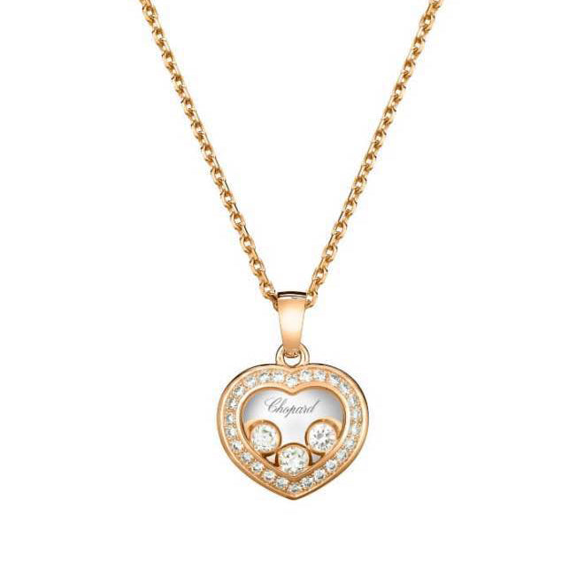 XB-799203-5003 Heart-shaped three-bag pendant