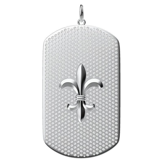 KLX-XL26760844 full diamond thatch cross pendant