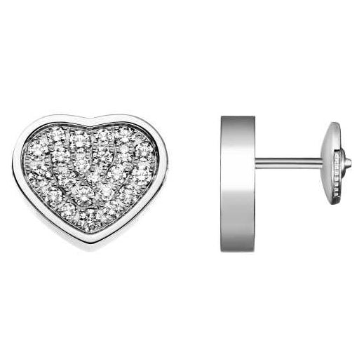 XB-839482-1901 full diamond heart-shaped earrings